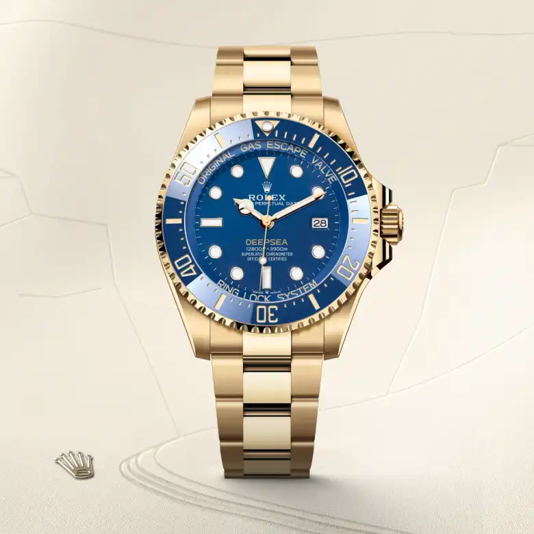 Rolex Rolex Deepsea 18 kt yellow gold, M136668LB-0001